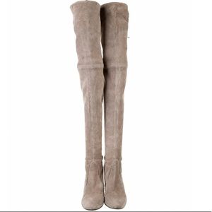 Stuart Weitzman over the knee suede highland boots
